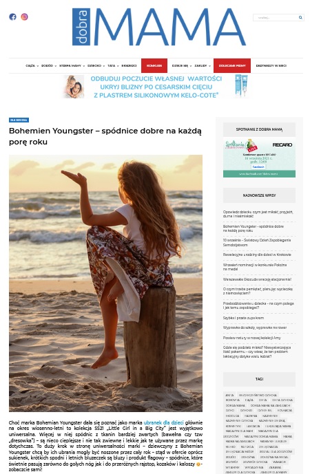 dobra mama ubrania dla dzieci na jesien
