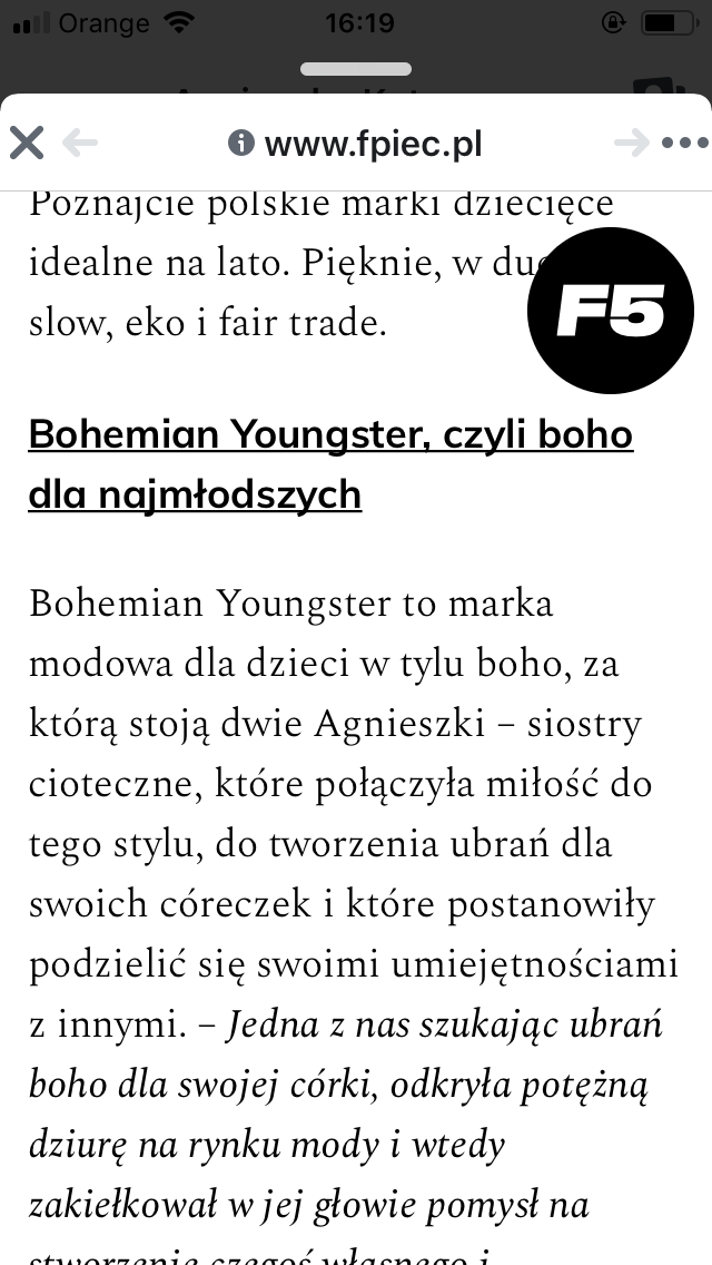 polskie marki dla dzieci w duchu slow
