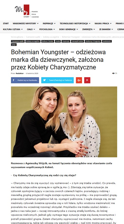 why story o bohemian youngster